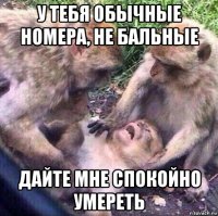 у тебя обычные номера, не бальные дайте мне спокойно умереть