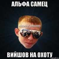 альфа самец вийшов на охоту