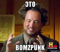 это bomzpunk