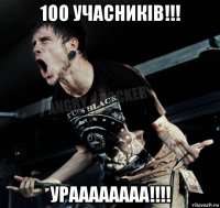 1оо учасників!!! ураааааааа!!!!