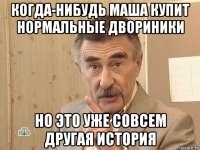 когда-нибудь маша купит нормальные двориники но это уже совсем другая история