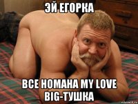 эй егорка все номана my love big-тушка