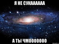 я не сукаааааа а ты чмооооооо