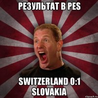 результат в pes switzerland 0:1 slovakia