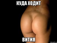 куда ходит вития