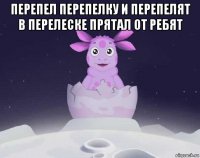 перепел перепелку и перепелят в перелеске прятал от ребят 