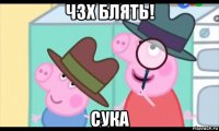 чзх блять! сука