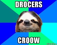 drocers croow