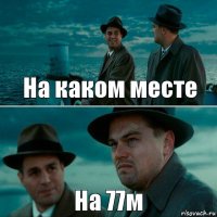 На каком месте На 77м