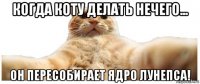 когда коту делать нечего... он пересобирает ядро лунепса!