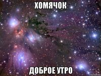 хомячок доброе утро