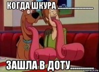 когда шкура ....................... зашла в доту............