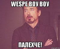 wespe воу воу палехче!