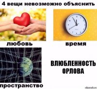 влюбленность Орлова