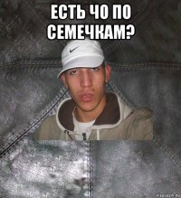 есть чо по семечкам? 