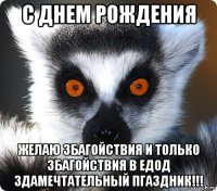 с днем рождения желаю збагойствия и только збагойствия в едод здамечтательный пгаздник!!!