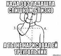 када зоз падашла слишком близко а ты не нарисовал ей треугольник