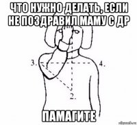 что нужно делать, если не поздравил маму с др памагите