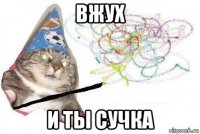 вжух и ты сучка