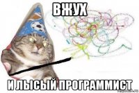 вжух и лысый программист