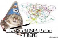  вжух, и тебя начал бесить этот мем