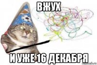 вжух и уже 16 декабря