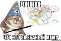 вжжух что это за ебаный мем?