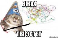 вжух ты эстет