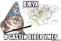 вжух и gastin biber умер