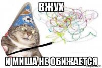 вжух и миша не обижается