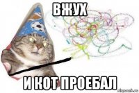 вжух и кот проебал