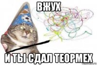 вжух и ты сдал теормех