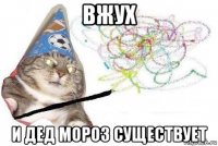 вжух и дед мороз существует