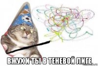  вжух и ты в теневой лиге