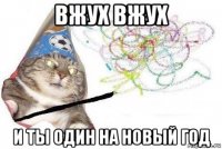 вжух вжух и ты один на новый год