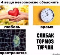 слабак тормоз турчан