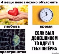 Если был двоешником то вдруг у тебя петёрка