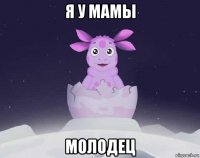 я у мамы молодец