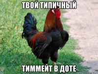 твой типичный тиммейт в доте