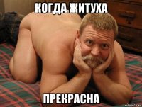 когда житуха прекрасна