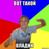 вот такой владик