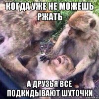 когда уже не можешь ржать а друзья все подкидывают шуточки