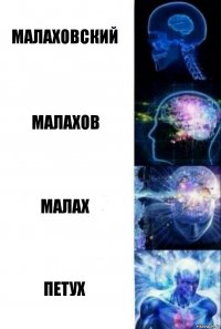 Малаховский Малахов Малах Петух