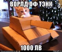 ворлд оф тэнк 1000 лв