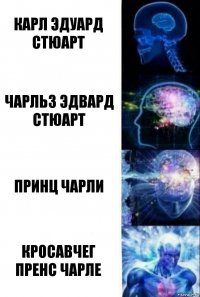 Карл Эдуард Стюарт Чарльз Эдвард Стюарт Принц Чарли кросавчег пренс чарле