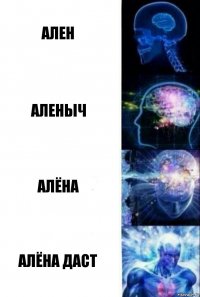 Ален Аленыч Алёна Алёна даст