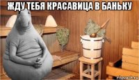 жду тебя красавица в баньку 