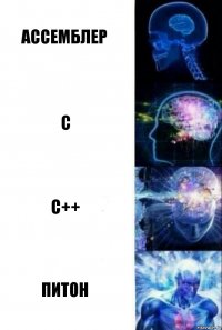 АССЕМБЛЕР C C++ ПИТОН