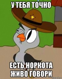 у тебя точно есть норкота живо говори