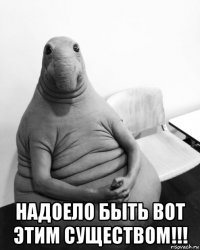  надоело быть вот этим существом!!!